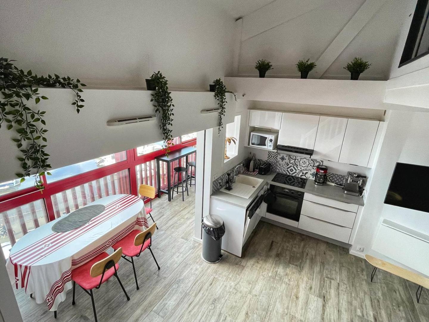 Apartamento Port Sud - T3 En Duplex Avec Vue Panoramique Sur Le Port De Capbreton Exterior foto