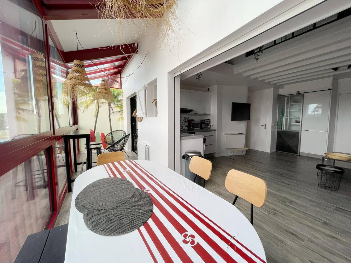 Apartamento Port Sud - T3 En Duplex Avec Vue Panoramique Sur Le Port De Capbreton Exterior foto